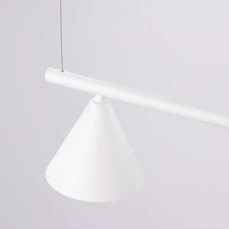 Żyrandol aluminiowy biały 4-punktowy NOX 4L SL.2551 - Sollux Lighting
