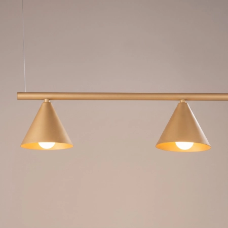 Żyrandol NOX 4L złota SL.2553 - Sollux