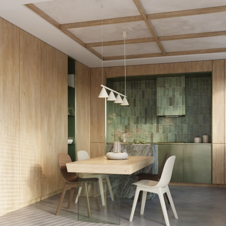 Żyrandol stalowy beżowy 4-punktowy NOX 4L SL.2554 - Sollux Lighting