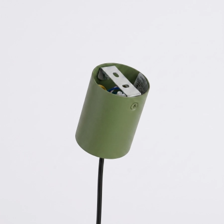 Żyrandol stalowy oliwkowy 4-punktowy NOX 4L SL.2555 - Sollux Lighting