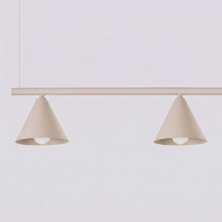 Żyrandol NOX 4L taupe SL.2557 - Sollux
