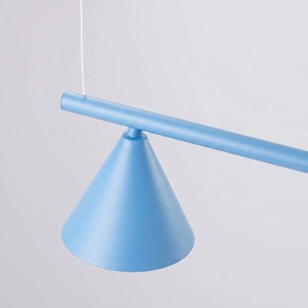 Żyrandol NOX 4L błękitna SL.2565 - Sollux