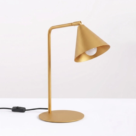 Lampa biurkowa NOX złota SL.2568 - Sollux