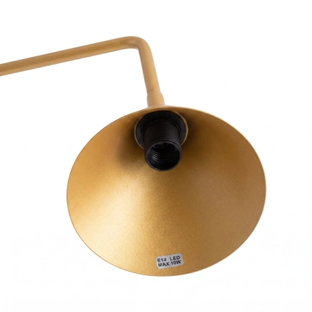 Lampa biurkowa NOX złota SL.2568 - Sollux