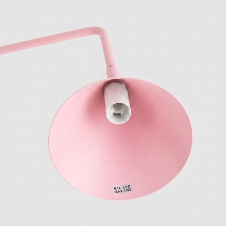 Lampa biurkowa NOX różowa SL.2575 - Sollux