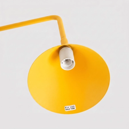 Lampa biurkowa NOX żółta SL.2577 - Sollux