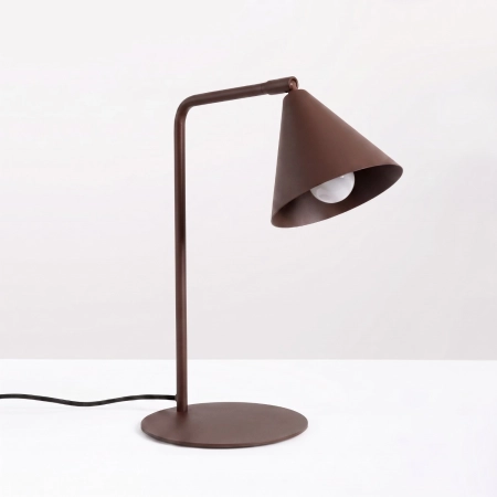 Lampa biurkowa NOX brązowa SL.2579 - Sollux