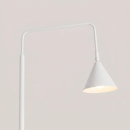 Lampa podłogowa stalowa biała 165cm NOX SL.2581 - Sollux Lighting