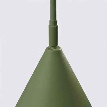 Lampa podłogowa stalowa zielona oliwka 165cm NOX SL.2585 - Sollux Lighting