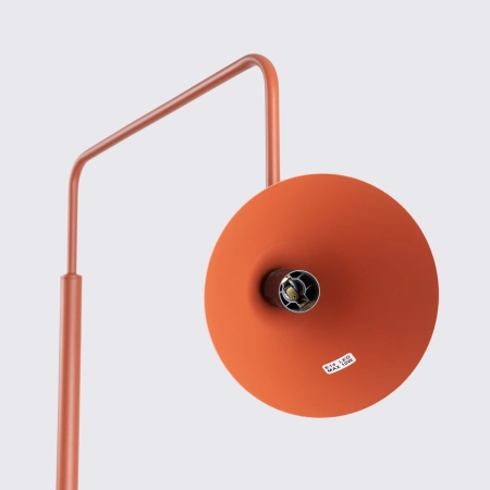Lampa podłogowa stalowa ochra czerwona 165cm z serii NOX SL.2586 - Sollux Lighting