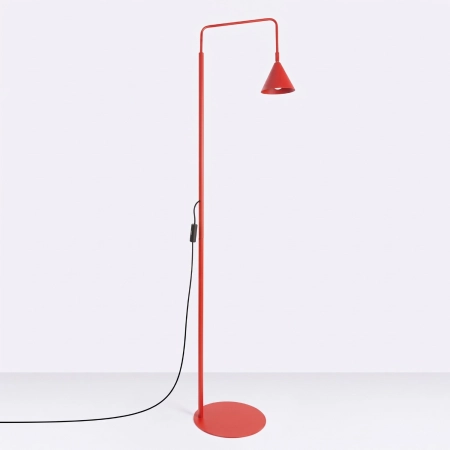Lampa podłogowa NOX czerwona SL.2593 - Sollux
