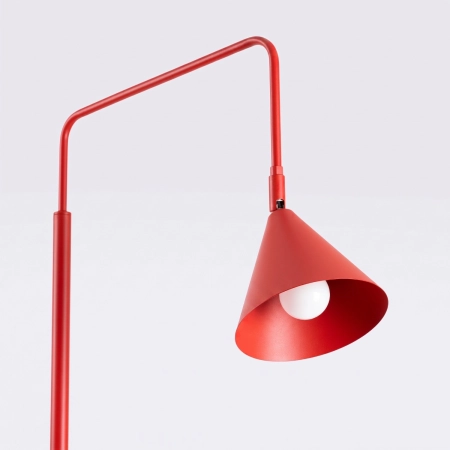 Lampa podłogowa NOX czerwona SL.2593 - Sollux