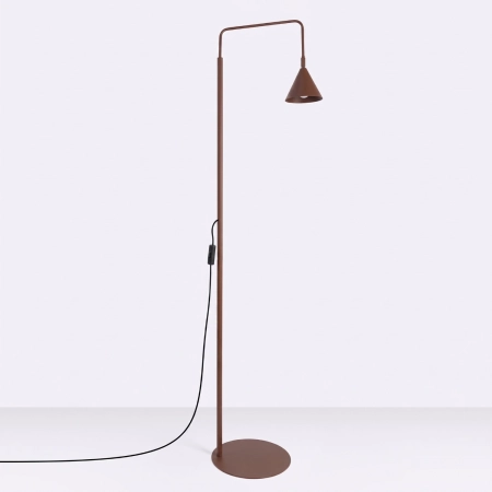Lampa podłogowa NOX brązowa SL.2594 - Sollux