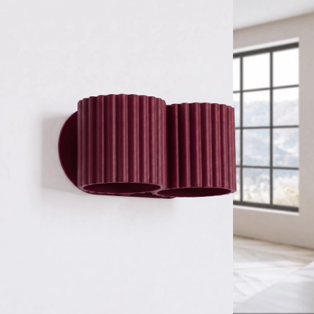 Kinkiet AURA 2 burgund G9 SL.2604 - Sollux