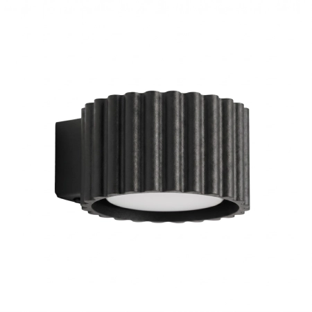 Kinkiet aluminiowy czarny 10cm AURA z serii AURA SL.2613 - Sollux Lighting