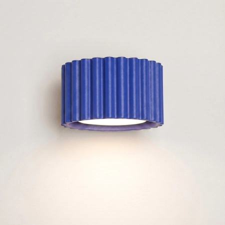 Kinkiet aluminiowy ultramaryna 10cm Gx53 z serii AURA SL.2618 - Sollux Lighting