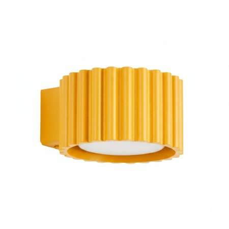 Kinkiet aluminiowy żółty 10cm Gx53 z serii AURA SL.2624 - Sollux Lighting