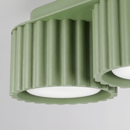 Plafon aluminiowy szałwiowy 3-punktowy 32,5cm z serii AURA SL.2639 - Sollux Lighting