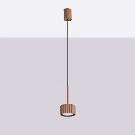 Lampa wisząca aluminiowa mocca 125cm AURA 1 z serii AURA SL.2681 - Sollux Lighting