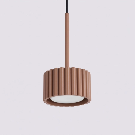 Lampa wisząca aluminiowa mocca 125cm AURA 1 z serii AURA SL.2681 - Sollux Lighting