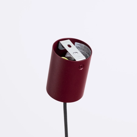 Lampa wisząca aluminiowa burgundowa 10cm Gx53 z serii AURA SL.2684 - Sollux Lighting