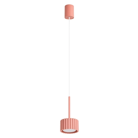 Lampa wisząca aluminiowa brzoskwiniowa 10cm Gx53 z serii AURA SL.2685 - Sollux Lighting