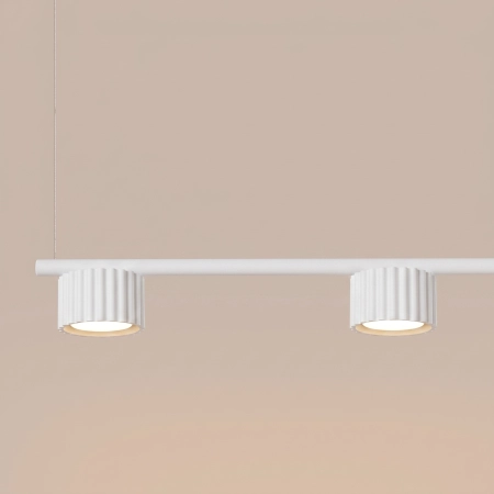 Żyrandol aluminiowy biały 4-punktowy Gx53 z serii AURA SL.2695 - Sollux Lighting