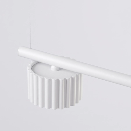 Żyrandol aluminiowy biały 4-punktowy Gx53 z serii AURA SL.2695 - Sollux Lighting