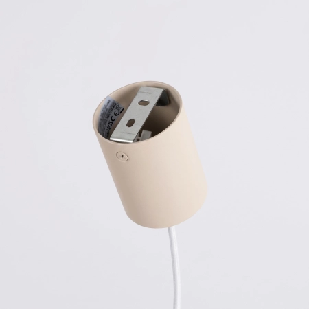 Żyrandol aluminiowy beżowy 4-punktowy z serii AURA SL.2697 - Sollux Lighting