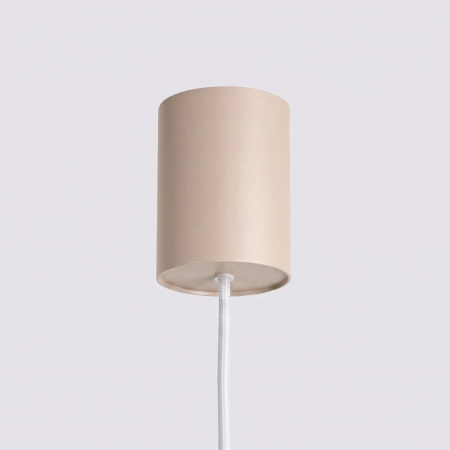 Żyrandol aluminiowy beżowy 4-punktowy z serii AURA SL.2697 - Sollux Lighting