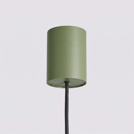 Żyrandol aluminiowy zielony oliwkowy 4-punktowy AURA 4 z serii AURA SL.2698 - Sollux Lighting