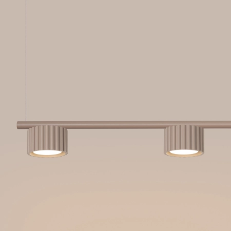 Żyrandol aluminiowy antracytowy 4-punktowy AURA 4 z serii AURA SL.2702 - Sollux Lighting