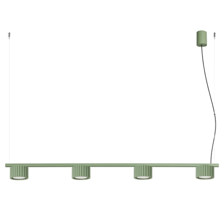 Żyrandol aluminiowy szałwiowy 4-punktowy AURA z serii AURA SL.2706 - Sollux Lighting