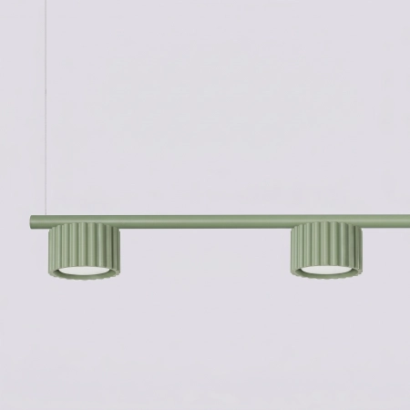 Żyrandol aluminiowy szałwiowy 4-punktowy AURA z serii AURA SL.2706 - Sollux Lighting