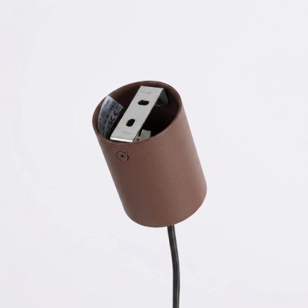 Żyrandol aluminiowy brązowy 4-punktowy z serii AURA SL.2709 - Sollux Lighting