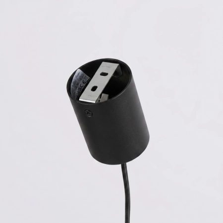 Żyrandol aluminiowy czarny 4-punktowy KARBON SL.2712 - Sollux Lighting