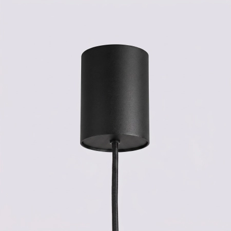 Żyrandol aluminiowy czarny 4-punktowy KARBON SL.2712 - Sollux Lighting