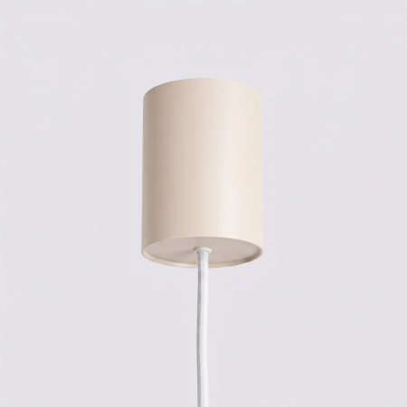 Żyrandol aluminiowy beżowy 4-punktowy z serii KARBON SL.2713 - Sollux Lighting