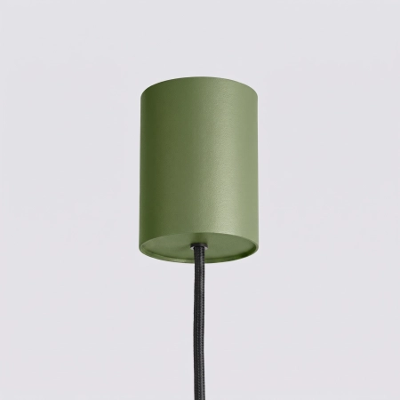Żyrandol aluminiowy oliwkowy 4-punktowy KARBON 4 z serii KARBON SL.2714 - Sollux Lighting
