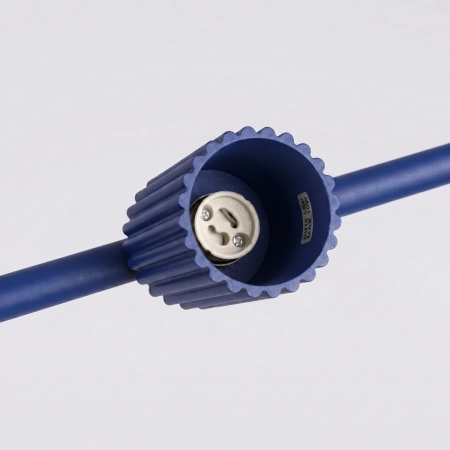 Żyrandol KARBON 4 ultramaryna SL.2717 - Sollux