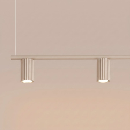 Żyrandol KARBON 4 taupe SL.2718 - Sollux