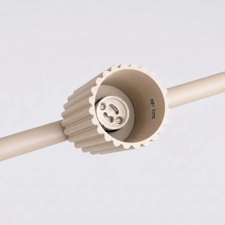 Żyrandol KARBON 4 taupe SL.2718 - Sollux