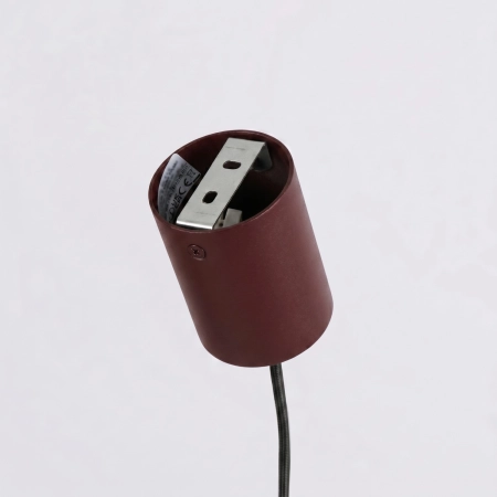 Żyrandol KARBON 4 burgund SL.2719 - Sollux