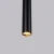 Lampa wisząca BLISS 1 czarna SL.1462 - Sollux