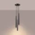 Lampa wisząca BLISS 3P czarna SL.1463 - Sollux