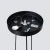 Lampa wisząca BLISS 3P czarna SL.1463 - Sollux