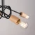 Żyrandol EMBER 5 czarny SL.1478 - Sollux