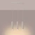 Lampa wisząca LAGOS 3L beżowa SL.1481 - Sollux