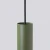 Lampa wisząca LAGOS 2 zielona oliwka SL.1485 - Sollux