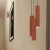 Lampa wisząca LAGOS 3L ochra czerwona SL.1491 - Sollux
